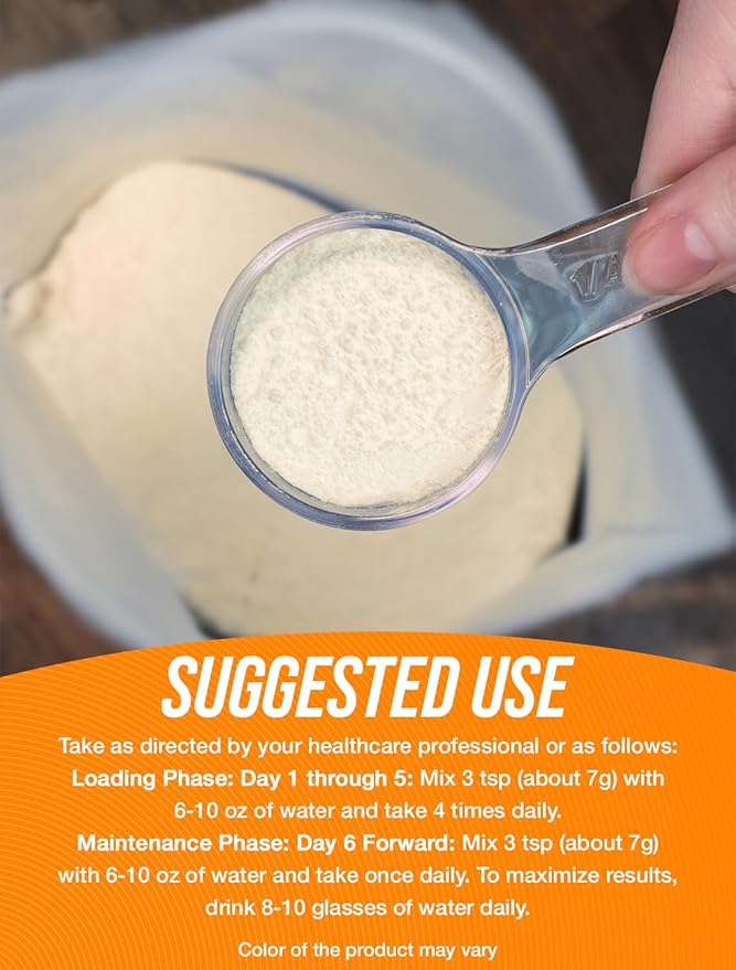 BulkSupplements.com Creatine Monohydrate Powder - Creatine Flavored Powder Supplement Micronized - Orange Smash Flavor 7g per Serving 700g (1.5 lbs) (Pack of 1)