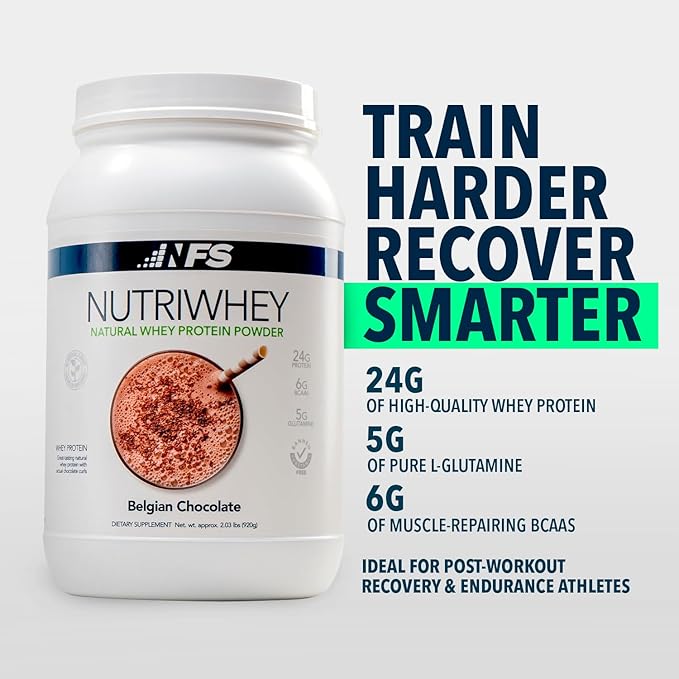 NF Sports Post Workout Nutri Whey Protein Powder Dietary Supplement Amino Energy Supports Immunity &amp Health BCAA Powder Protein Powered Helps Fight Stress (Vanilla Powder 852g 23 Servings)