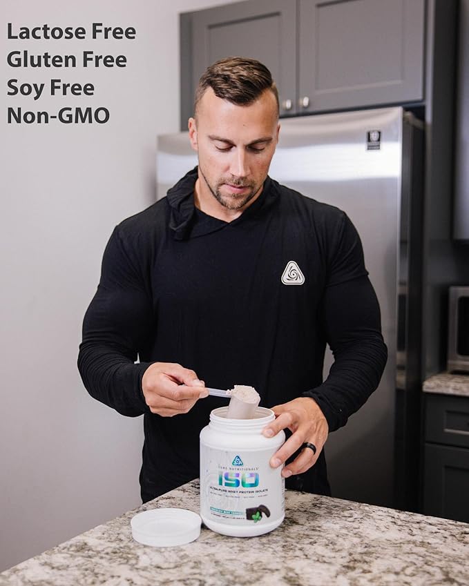 Core Nutritionals ISO 100% Micro Filtered Zero Artificial Fillers 25g Whey Protein Isolate 32 Servings (Chocolate Decadence)