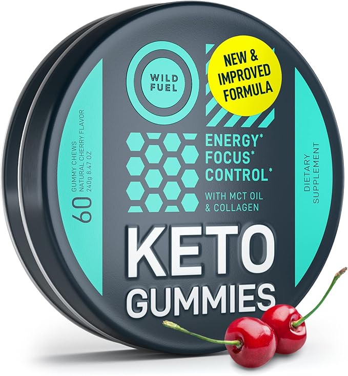 WILD FUEL Keto Gummies and Vegan B12 Energy Bundle