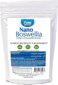 One Planet Nutrition Nano Boswellia Powder 16 oz (454 Servings) High Potency Boswellia serrata Resin Supports Cognitive Function for Brain Health Non-GMO Vegan Gluten-Free