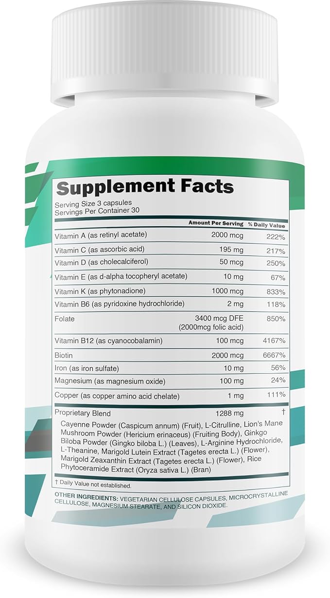 NerveVital Pro - Our Best Nerve Vital Supplement - Nerve Vital Magnesium Lions Mane Vitamin D &amp Vitamin B12 Complex for Nerves - Nervevital Neuropathy Supplement - Peripheral Neuropathy Supplem