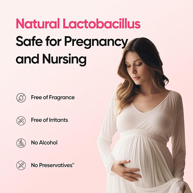 Vaginal Probiotics for Women pH Balance with Lactobacillus Probiotic &amp Cranberry White Pomegranate Women's Vaginal Health Supplement Healthy Vaginal Odor &amp Vaginal Flora 30Ct (Pack of 1)