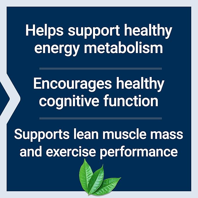 Life Extension Creatine Acetyl-L-Carnitine Energy Plus Energy Support Supplement creatine monohydrate Acetyl-L-carnitine Gluten-Free Non-GMO Vegetarian 30 Servings