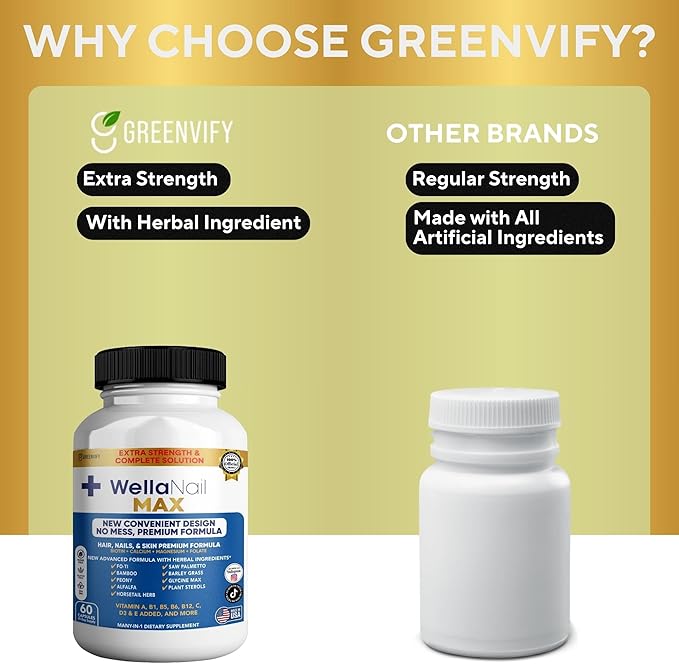 WellaNail MAX Hair Nails &amp Skin Supplement (3)