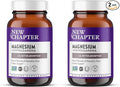New Chapter Magnesium + Ashwagandha Supplement 325 mg with Magnesium Glycinate for Muscle Relaxation &amp Recovery Heart Nerve &amp Bone Health 2.5X AbsorptionNon-GMO-90 ct (3 Month Supply)(Pa
