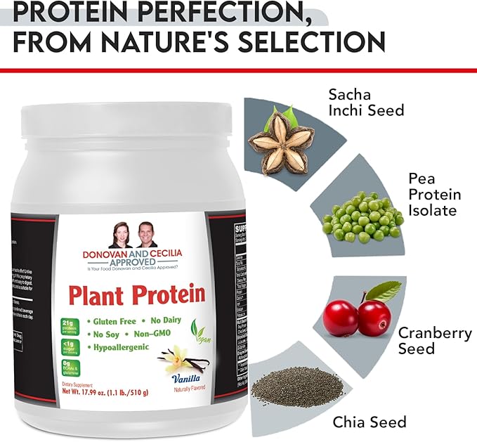Vegan Plant Protein (Vanilla) DCA Nutrition