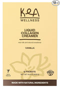 All-Natural Liquid Collagen Coffee Creamer – Premium Bovine &amp Marine Peptides (Types I II III) for Hair Skin Nails Bones &amp Joints – Hydrolyzed Single-Serve 12-Pack – Boost Health &amp