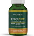 Harmony Nutraceuticals Boswin Gold Liposomal - Highest Potency Maximum Bioactivity Dr. Gumman's Clinical Grade Synergized with Turmeric &amp Triperine