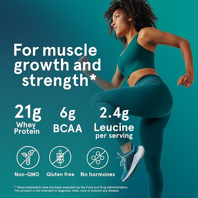 Puori Whey Protein Powder Bourbon Vanilla - PW1 Pasture-Raised Grass-Fed Whey Protein Powder Drink Mix containing BCAA Amino Acids - Post-Workout Supplement for Muscle Gain &amp Recovery - 30 Servi