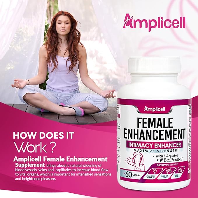 Multi Collagen Peptides Powder + Female Enhancement Pills for Women – Hair Skin Nails Joint &amp Mood Support – Type I &amp III Collagen + Herbal Blend with Maca Ginseng Dong Quai – 41 Servings