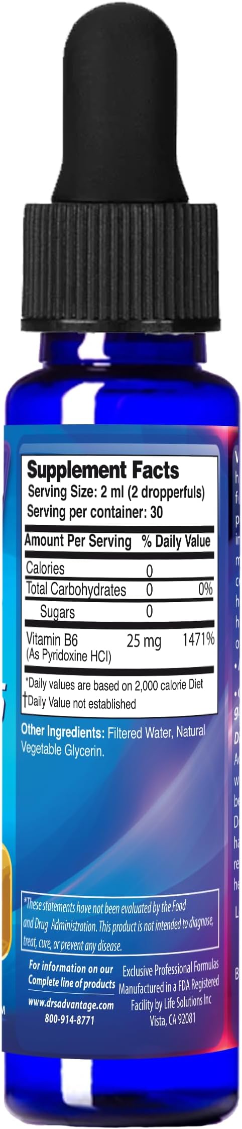 Dr's Advantage Vitamin B9 Dropper 2oz