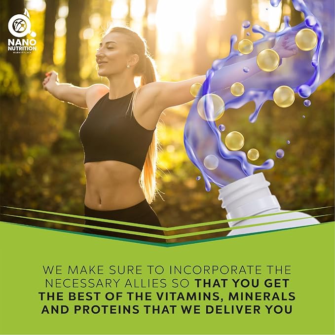 Nanonutrition Coenzyme Q10 | Liposomal Nanotechnology | 100% Natural Ingredients | 16 Fl. Oz. | 32 Servings