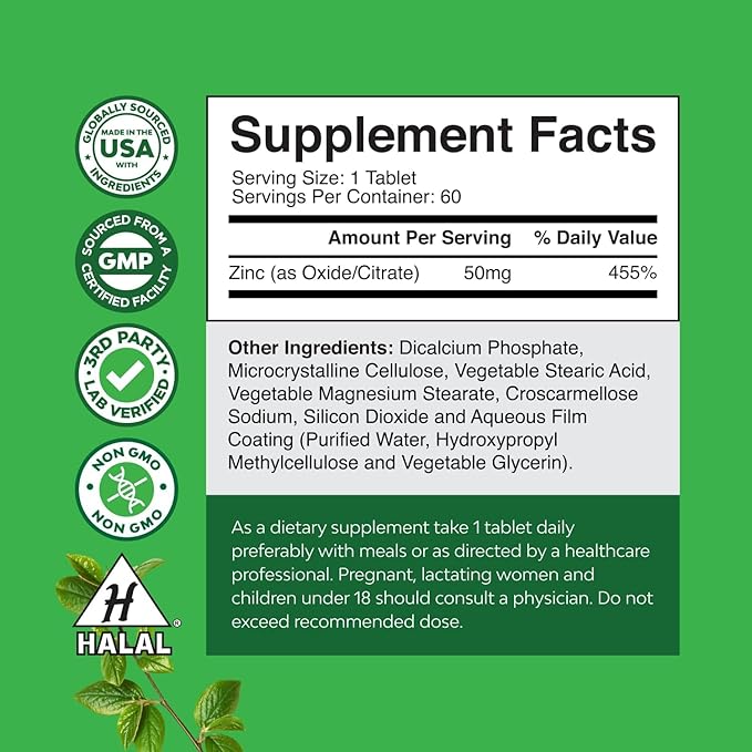 Bundle of Anti Aging Trans Resveratrol Supplement and Halal Zinc Supplement 50 mg - Natural Joint Support Supplement - Zinc Immune System Booster and Natural Zinc Supplement
