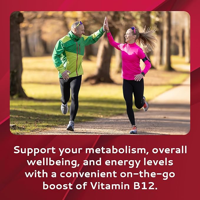 Vitamin B12 Strips 30 Pack | Easy Oral Dissolvable Mint Flavored Strips | 1500 mcg Strips | VIT B12 Dissolve Under Tongue | Methylcobalamin B-12 Vitamin Formula | Vegan Friendly &amp Gluten Free