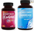 BioEmblem Triple Magnesium Complex 180 Capsules and CoQ10 with BioPerine 90 Count