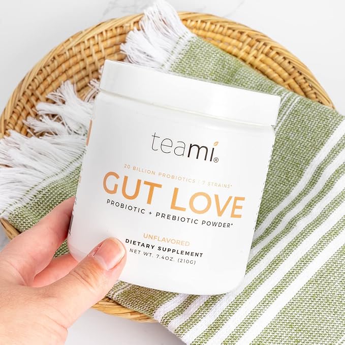 Teami Gut Love Probiotic + Prebiotic Powder Unflavored