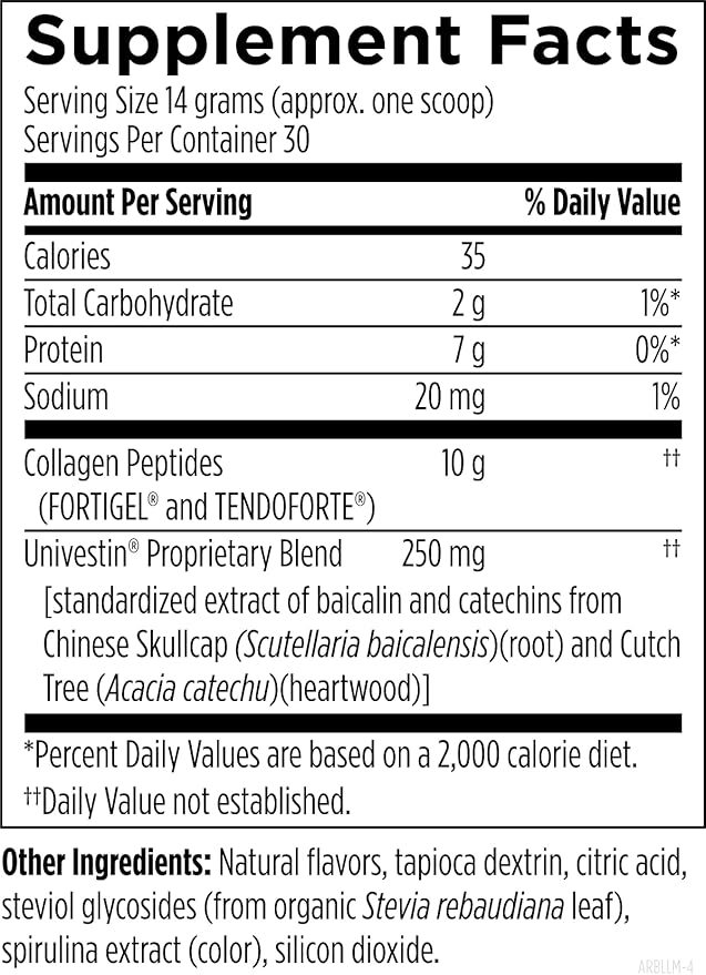Designs for Health Arthroben Lemon Lime Flavor - Collagen Peptides Powder + Botanicals to Help Support Healthy Joints - Peptides Drink Mix Non-GMO (30 Servings / 420g)