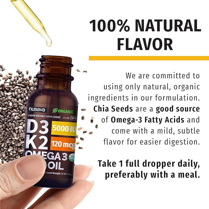 (4 Pack) Vitamin D3 K2 Drops Unflavored &amp Strawberry Flavor Bundle - Maximum Strength Vitamin D Liquid 5000 IU with MCT Oil Omega 3 - No Fillers Non-GMO Liquid D3 for Immune Support 2 Fl Oz Each