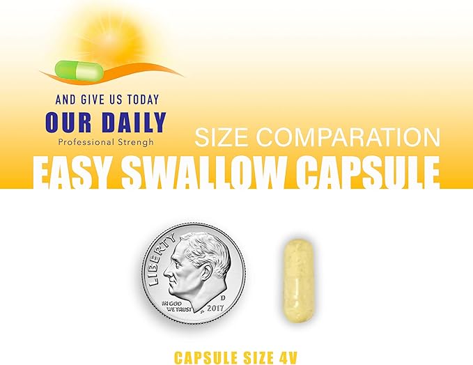 Our Daily Vites L-Methylfolate 7.5mg/7500mcg – Active 5-MTHF Folate Supplement – High Potency Methyl Folate – Supports Energy &amp Overall Wellness – Vegan Non-GMO Capsules – 90 Servings
