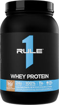 Rule 1 Whey Protein – 24g Fast-Acting Protein from All-Whey Sources with Naturally Occurring EAAs &amp BCAAs for Workout Recovery or Anytime Use (2 Pounds* Toasted Cinnamon Cereal)