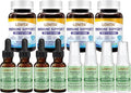 LOVITA 12-Piece Total Care Bundle - 4 Each of Propolis Liquid Throat Spray &amp Immune 8-in-1 Complete Wellness Kit (12 Pc)