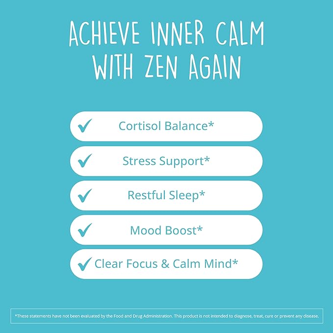Happy Healthy Hippie Creatine HCl Powder &amp Zen Again Cortisol Manager