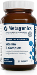 Metagenics Vitamin B-Complex - Active B6 &amp B12 Vitamins with Folate - Supports Energy Metabolism Stress Response Homocysteine Balance &amp Nervous System Health - Vegetarian &amp Gluten-Free -