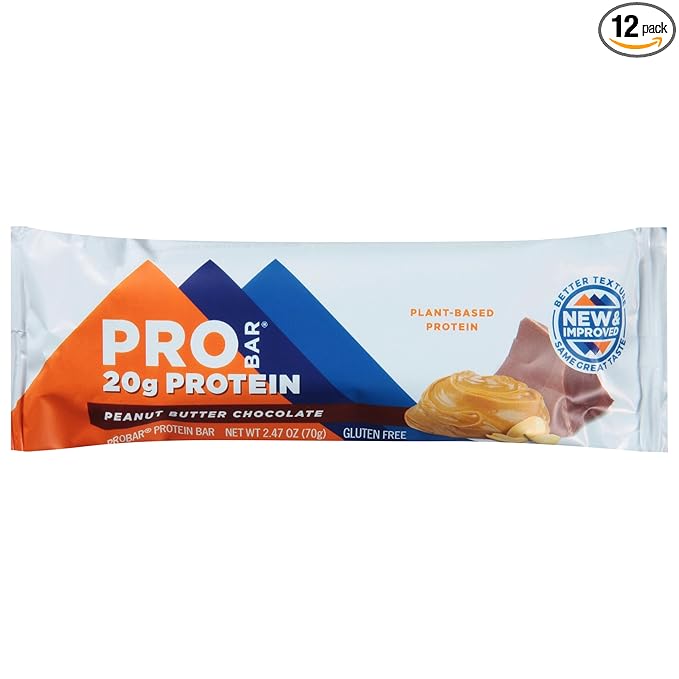 PROBA.R Protein Bar Peanut Butter 2.46 oz (Pack of 12)