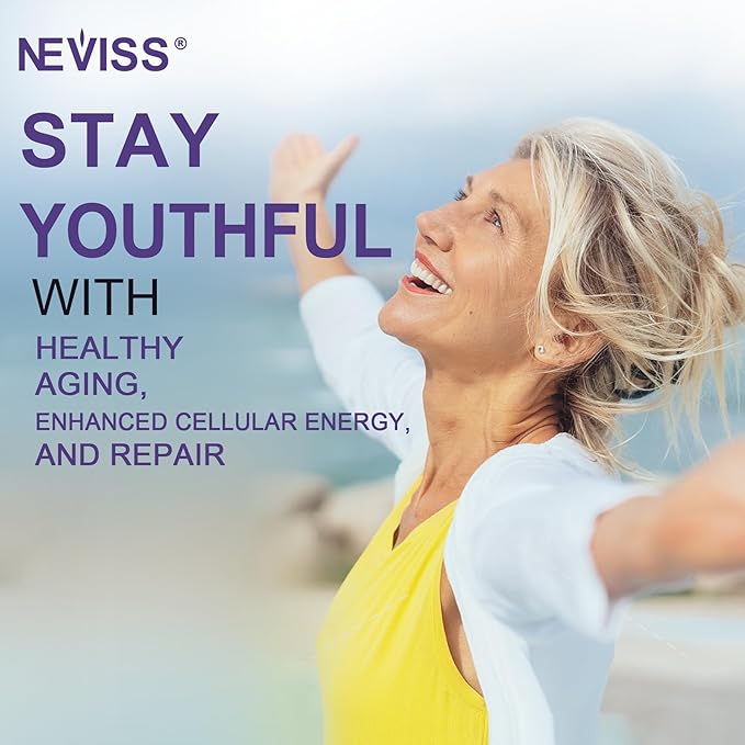 NEVISS Bundle-Melatonin Gummies 60mg+ Multivitamin Gummies for Women &amp Men 50+