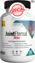 Joint Eternal Max Natural Essences Natural Joint Support Supplement 60 Capsules 20 Days Supply Gluten Free Sugar Free Non-GMO Made in USA (1)