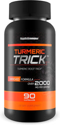 Turmeric Trick - with Vitamin D and Zinc for Men - Our Best Turmeric Curcumin Supplement for Men - Enriched with Black Pepper - Turmeric Root Trick - Mens Health Vitamin D