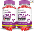 (2 Pack) Fast Active Keto ACV Gummies Extreme 2000MG Fastactive Keto Gummies Apple Cider Vinegar Formulated with Pomegranate Beet Juice Powder B12 Vegan Non GMO 120 Gummys