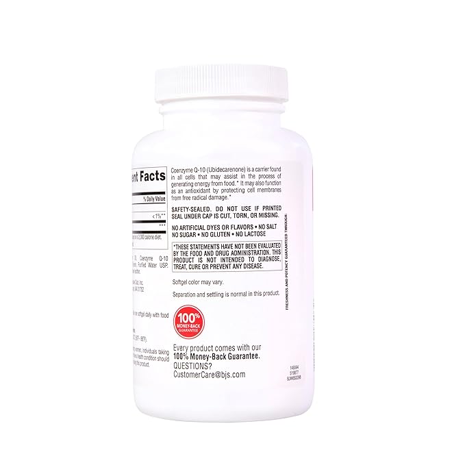 Berkley Jensen Dietary Supplement Coq10 200 mg 140 Count
