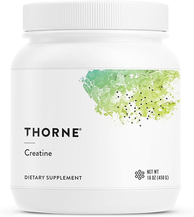 THORNE - Magnesium CitraMate &amp Creatine Performance Combo - Essential Support for Energy Muscles and Cognitive Function - 90 Servings