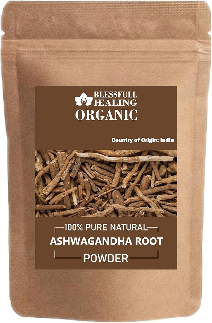 Organic Ashwagandha Root Powder 100% Pure Natural 100 Gram / 3.52 oz