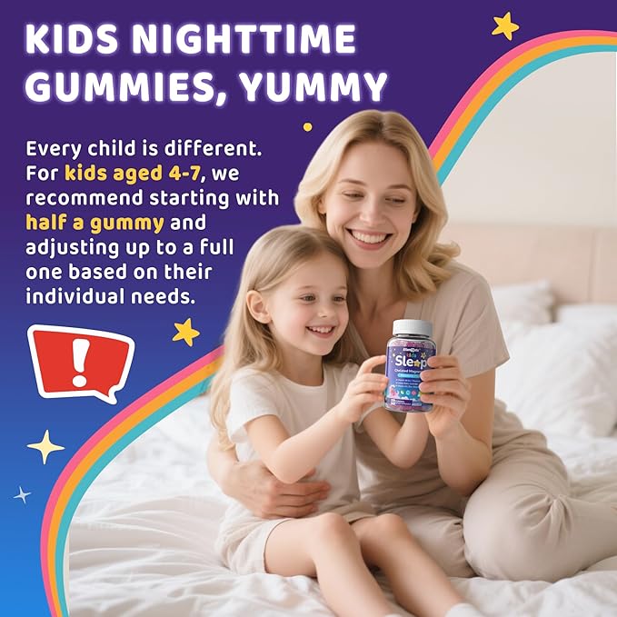 Sugar Free Prenatal Vitamins for Women Gummies 2 Pack + Kids Sleep Gummies 2 Pack