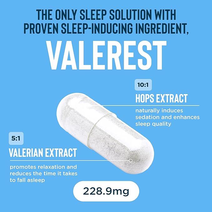 Relaxium Sleep Aid for Adults - Melatonin 5mg with Magnesium Glycinate Valerest &amp Ashwagandha - Non-Habit Forming Sleep Support for Falling Asleep &amp Staying Asleep - 60 Capsules (30-Day Suppl