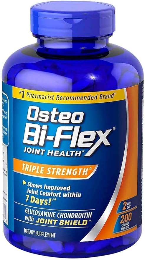 Osteo Bi Osteo Bi Flex Tripple Strength Supplement (200 Count Pack of 1)