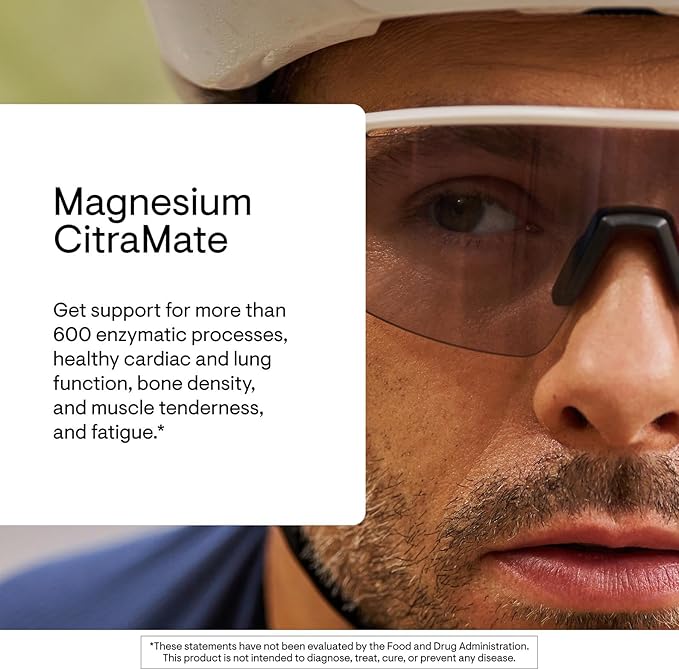 THORNE - Magnesium CitraMate - Magnesium Citrate &amp Malate Supplement - Supports Heart Health Skeletal Muscles Cardiac &amp Lung Function Bone Density &amp More* - Third-Party Certified - 90 S