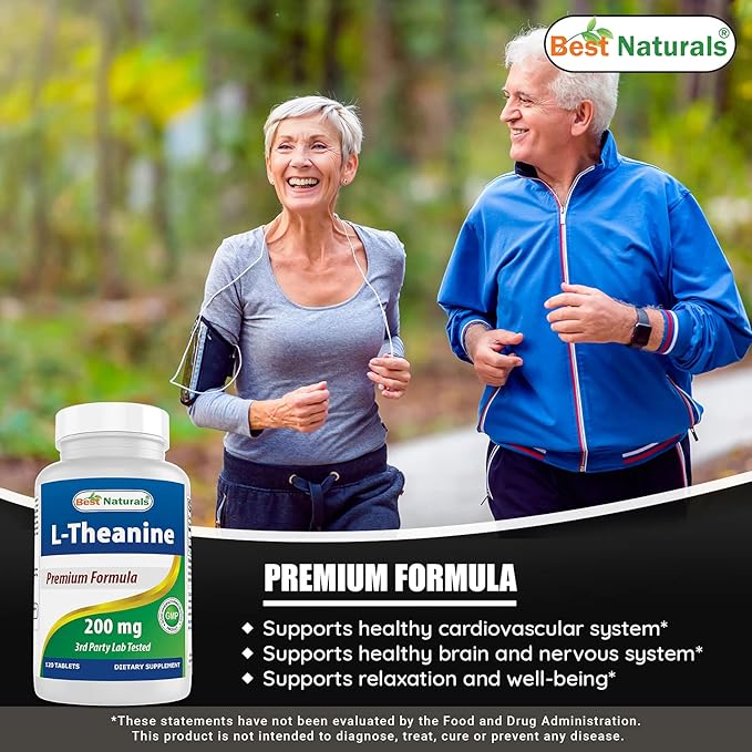 Best Naturals Inositol Powder 1 Lb &amp L-Theanine 200mg
