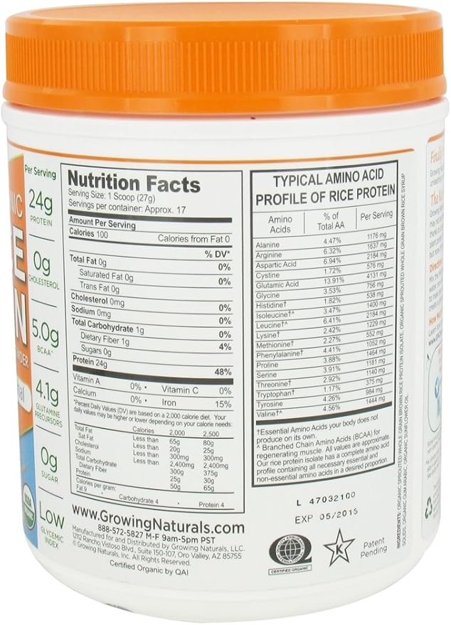 Growing Naturals Protein