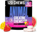 Animal Creatine Chews Tablets - Enhanced Creatine Monohydrate with AstraGin to Improve Absorption Sea Salt for Added Pumps Delicious and Convenient Chewable Tablets - Fruit Punch