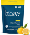 Bio.me Daily Prebiotic Fiber Lemonade with Electrolytes - 7g Per Serving - Soluble Fiber Supplement Powder for Women &amp Men - Digestive Health Gut Health &amp Hydration - Sugar Free - 30 Servings