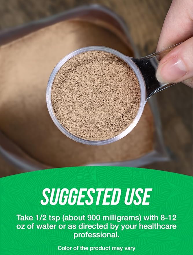 BulkSupplements.com Organic Ashwagandha Powder - Organic Ashwagandha Supplements Sourced from Ashwagandha Root - Gluten Free 900mg per Serving 500g (1.1 lbs) (Pack of 1)