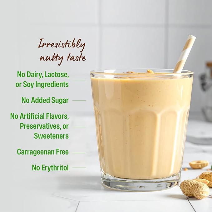 Orgain Organic Vegan Protein Powder Peanut Butter - 21g Plant Protein 7g Prebiotic Fiber Low Net Carb No Dairy Ingredients No Added Sugar For Shakes &amp Smoothies 2.03 lb (Packaging May Vary)