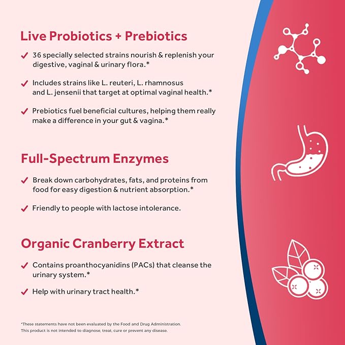 Doctor's Recipes Women’s Probiotics + Saffron Bundle (Pack of 2) | 200B CFUs 36 Strains Probiotic (Item 1) &amp 88.5 mg Saffron Extract Supplement (Item 2) | 30 Capsules + 120 Capsules