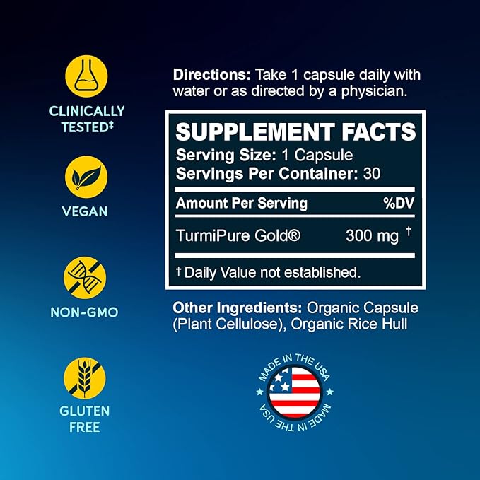 BioEmblem Turmeric Curcumin Supplement with BioPerine Turmeric Curcumin with Clinically Studied TurmiPure