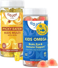 Kids Omega 3 DHA &amp Multivitamin Gummies with Iron - Support for Growing Kids