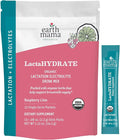 Earth Mama Organic LactaHYDRATE Lactation Hydration Drink Mix - 3.35 oz - USDA Certified Organic Electrolyte Drink with Herbs - Used to Help Support Breastmilk Supply for Breastfeeding &amp Pumping M